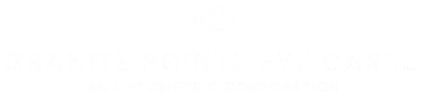 Granite Pointe Eye Care white logo